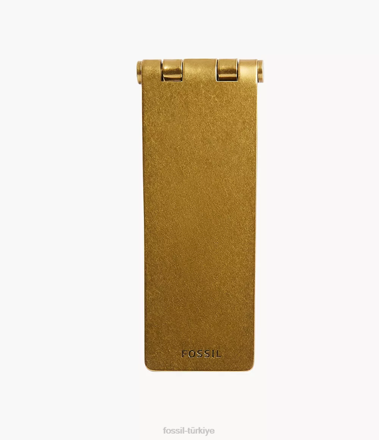 Fossil 6J042040 yeşil hediye para klibi aksesuar erkekler