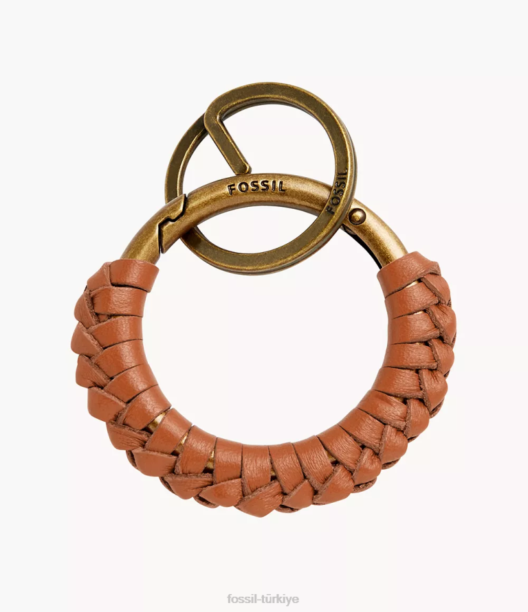 Fossil 6J042065 turuncu anahtarlık aksesuar erkekler