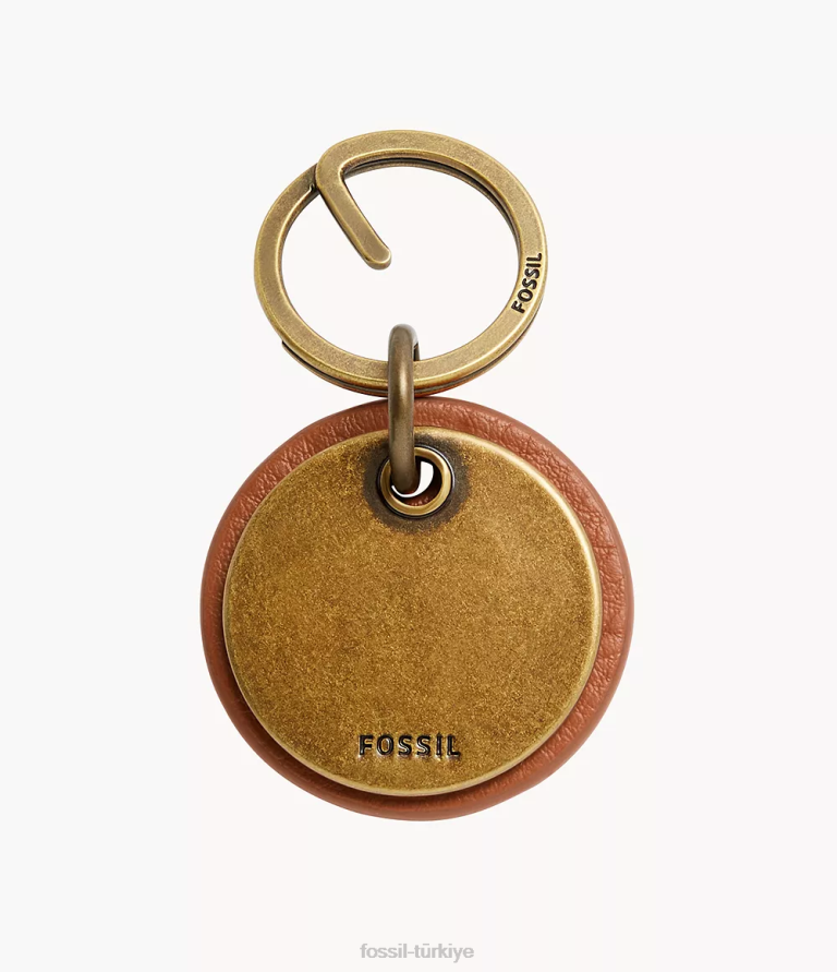 Fossil 6J042072 turuncu boone anahtarlık aksesuar erkekler