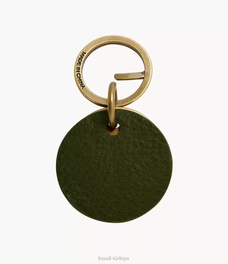 Fossil 6J042074 derin zeytin boone anahtarlık aksesuar erkekler