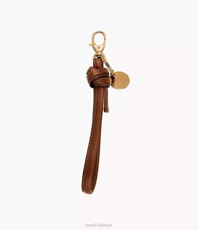 Fossil 6J041965 kahverengi hediye döngüsü anahtarlık aksesuar kadınlar