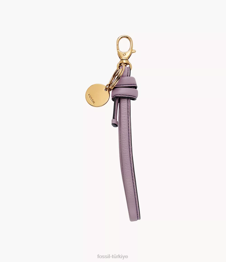 Fossil 6J041966 mor hediye döngüsü anahtarlık aksesuar kadınlar