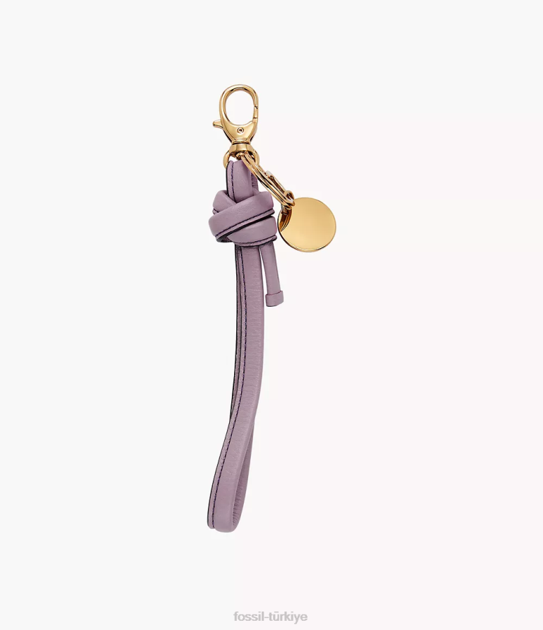 Fossil 6J041966 mor hediye döngüsü anahtarlık aksesuar kadınlar