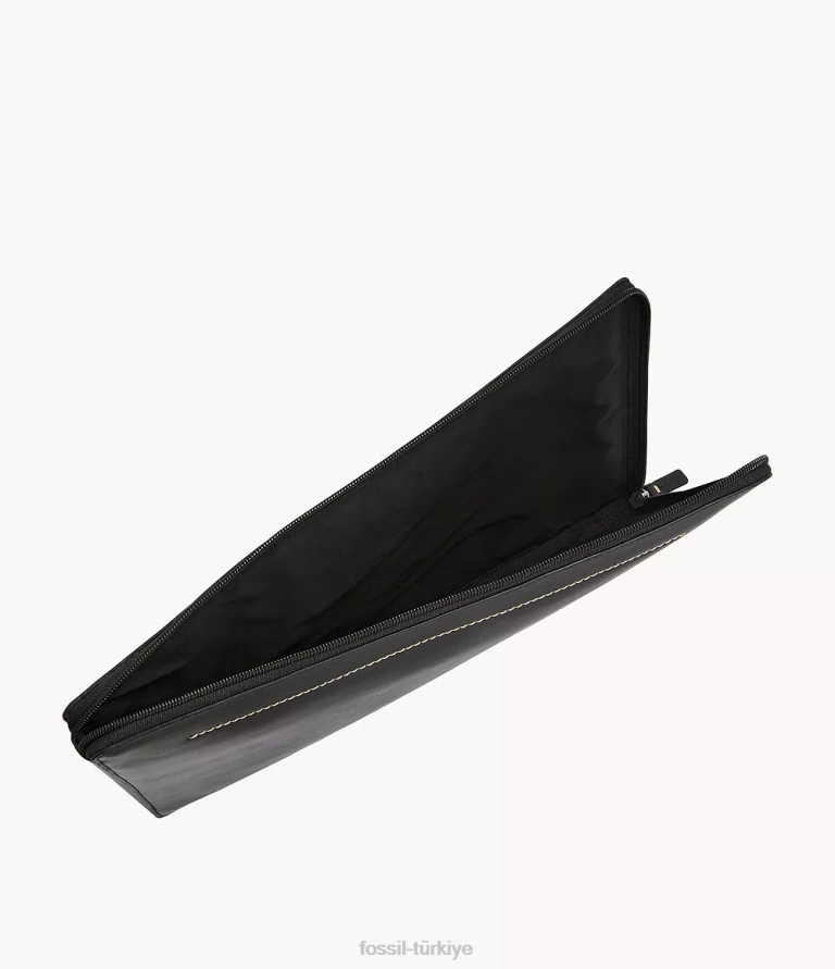 Fossil 6J042003 siyah Westover dizüstü bilgisayar kılıfı çanta erkekler