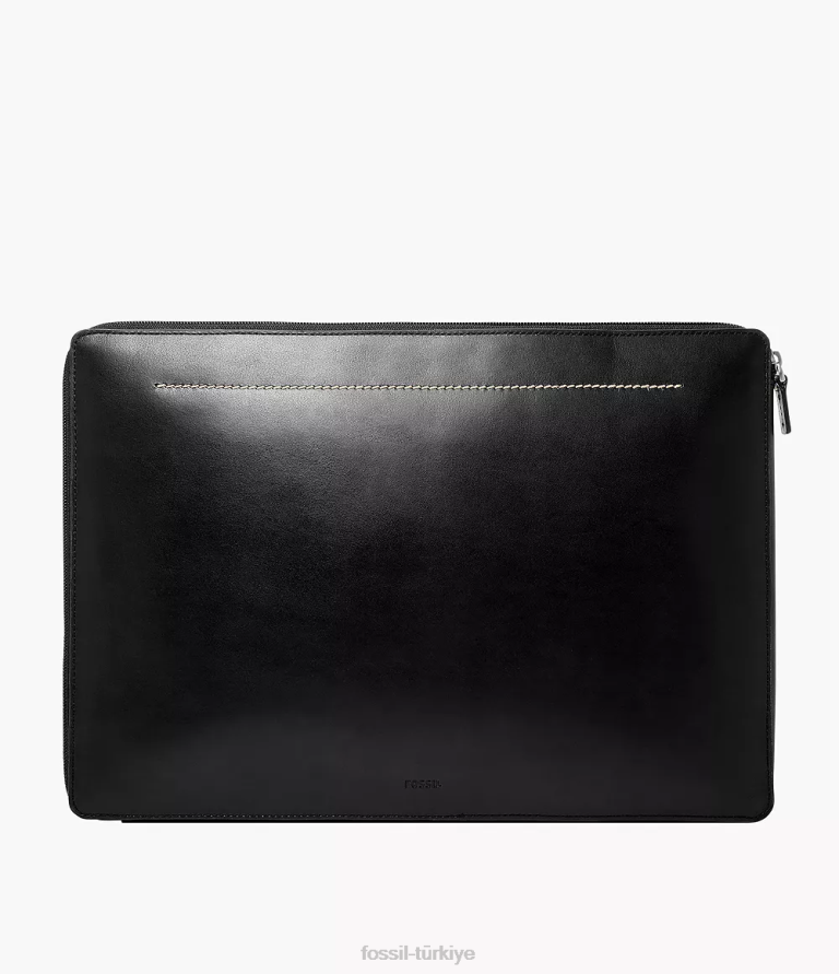 Fossil 6J042003 siyah Westover dizüstü bilgisayar kılıfı çanta erkekler