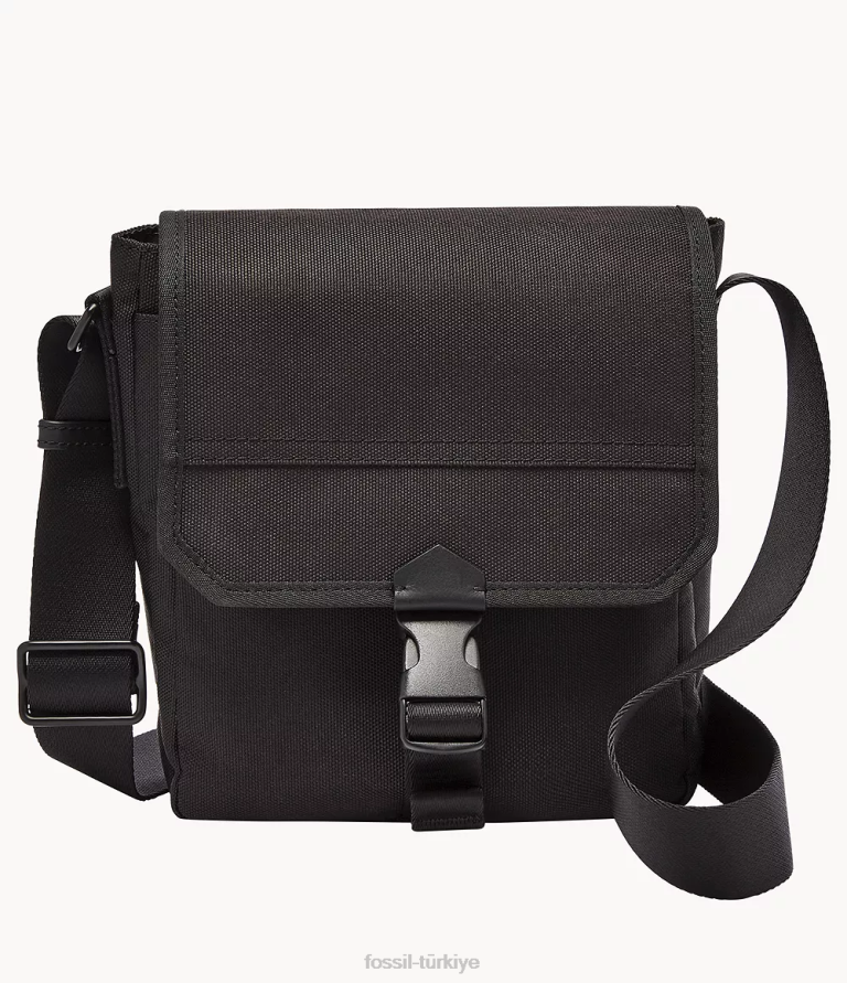 Fossil 6J041651 siyah weston kurye çanta erkekler