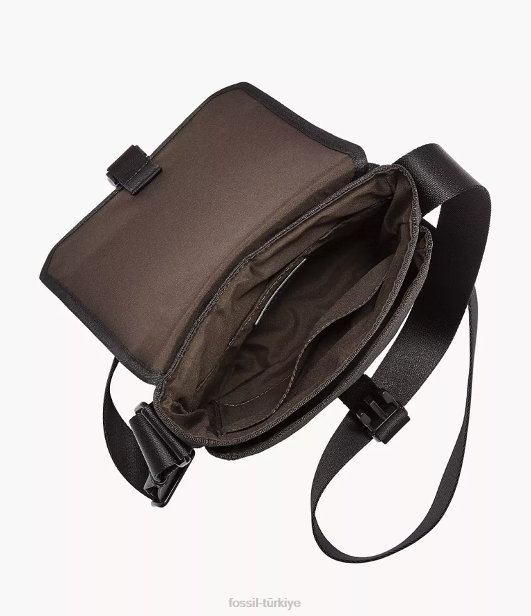 Fossil 6J041651 siyah weston kurye çanta erkekler