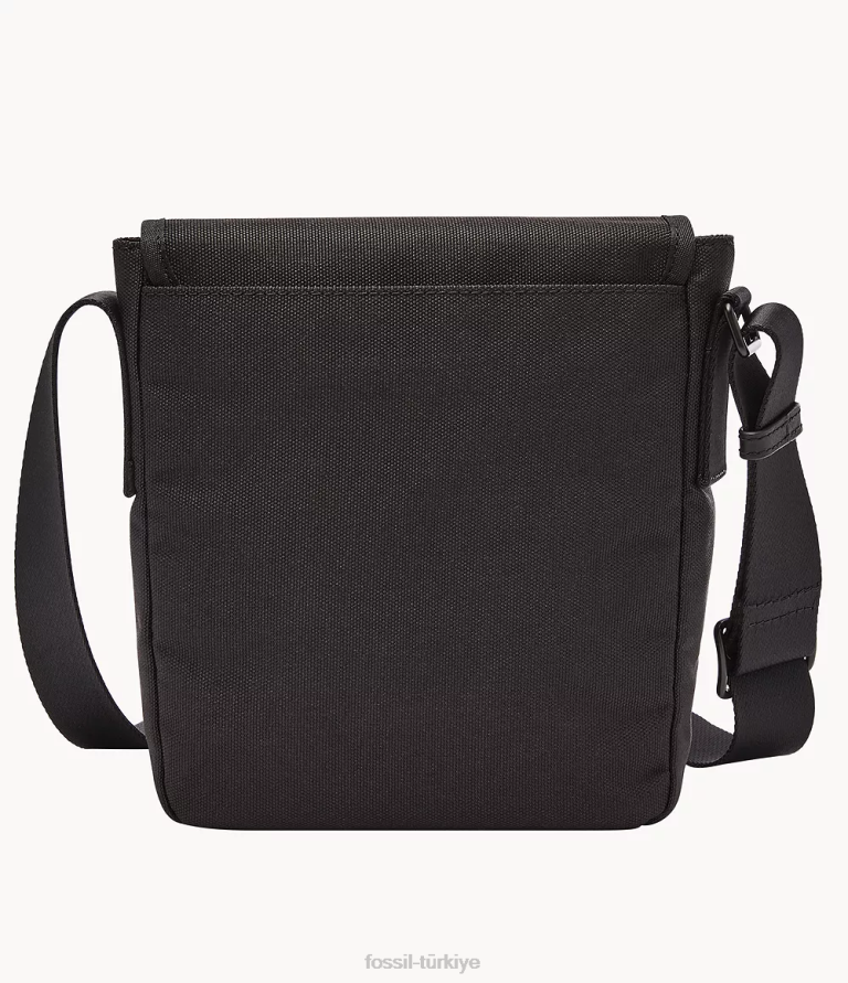 Fossil 6J041651 siyah weston kurye çanta erkekler