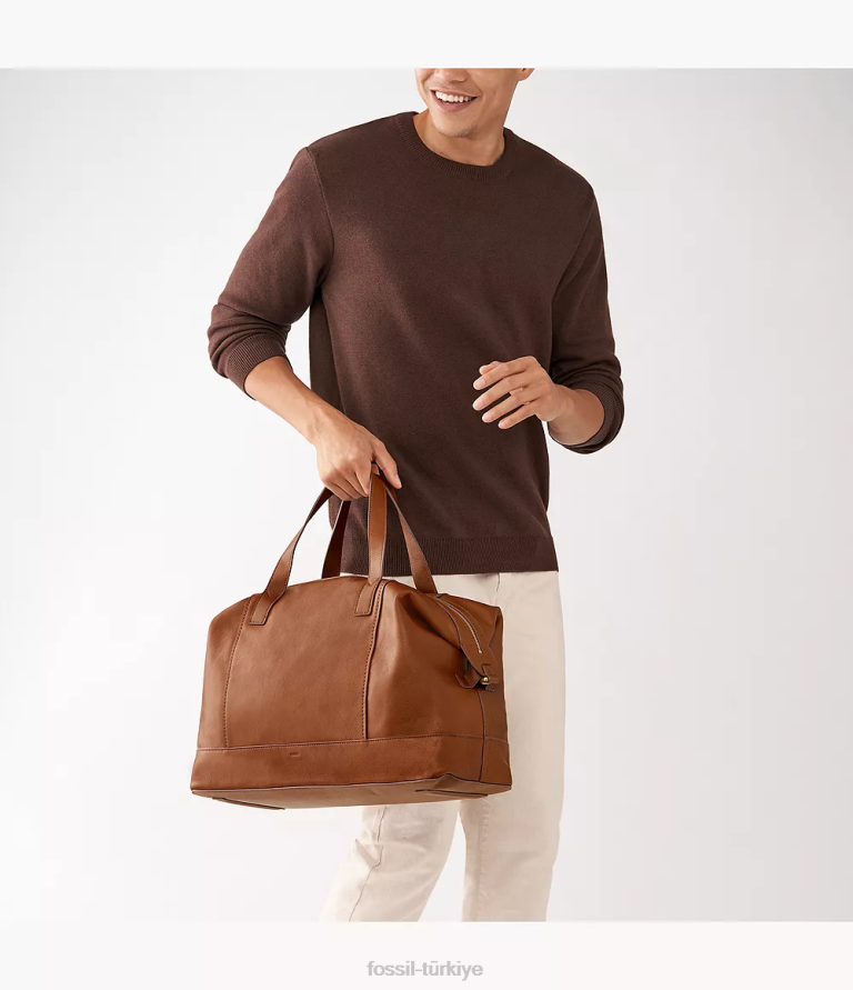 Fossil 6J041628 kahverengi raeford spor ayakkabı çanta erkekler