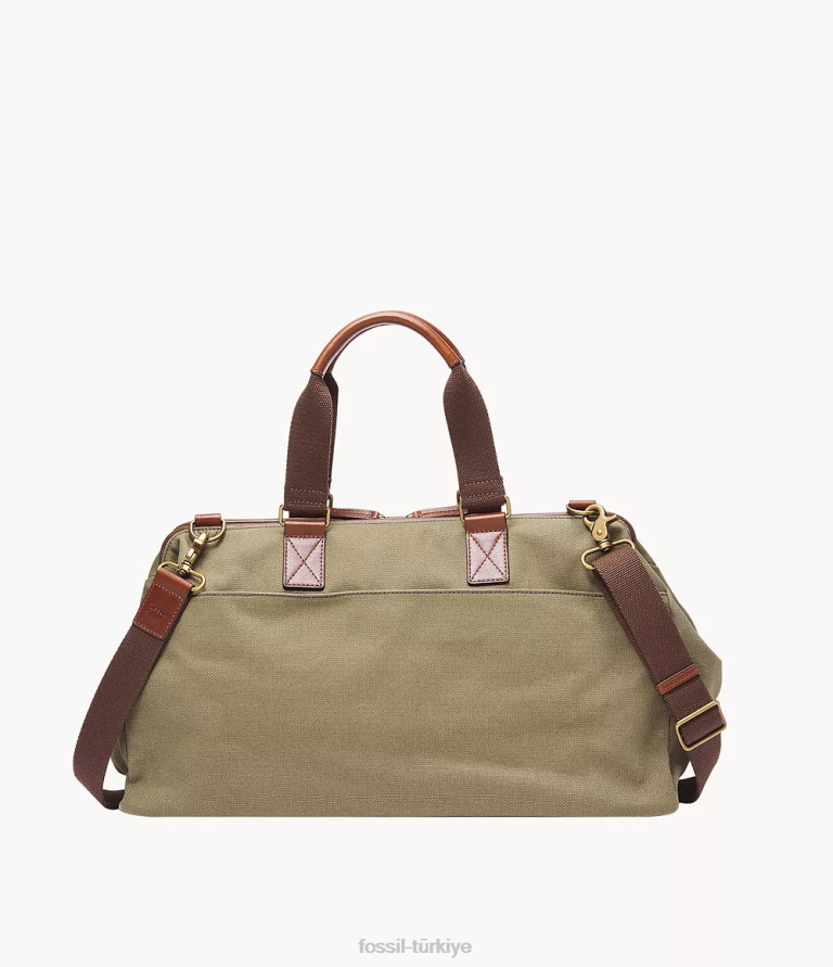 Fossil 6J041649 zeytin kilometre sporu çanta erkekler