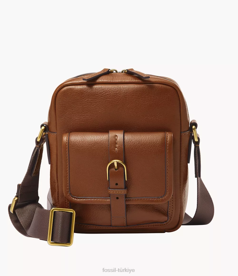 Fossil 6J041630 kahverengi camden n/s çapraz vücut çanta kadınlar