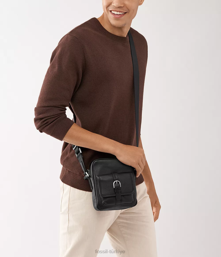 Fossil 6J041631 siyah camden n/s çapraz vücut çanta kadınlar