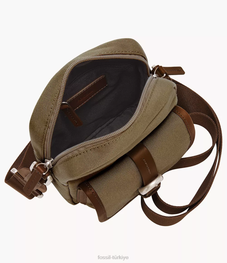 Fossil 6J041633 haki camden n/s çapraz vücut çanta kadınlar
