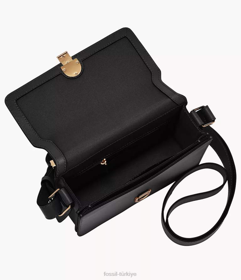 Fossil 6J04283 siyah avondale küçük çapraz gövde çanta kadınlar