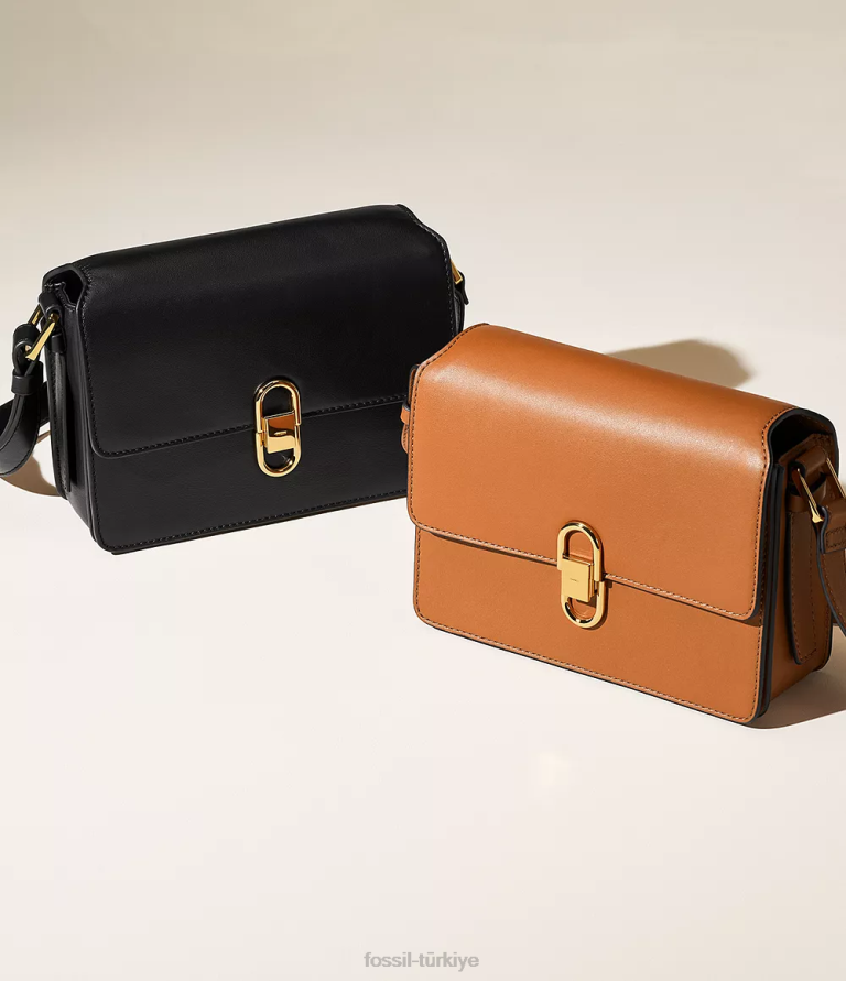 Fossil 6J04283 siyah avondale küçük çapraz gövde çanta kadınlar