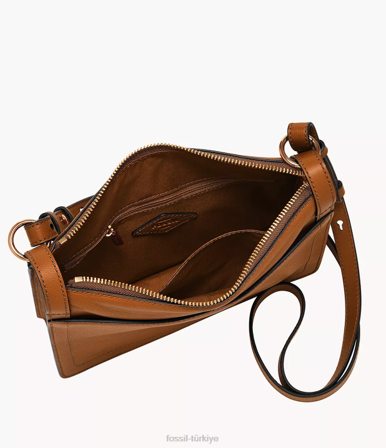 Fossil 6J04287 kahverengi taryn çapraz vücut çanta kadınlar