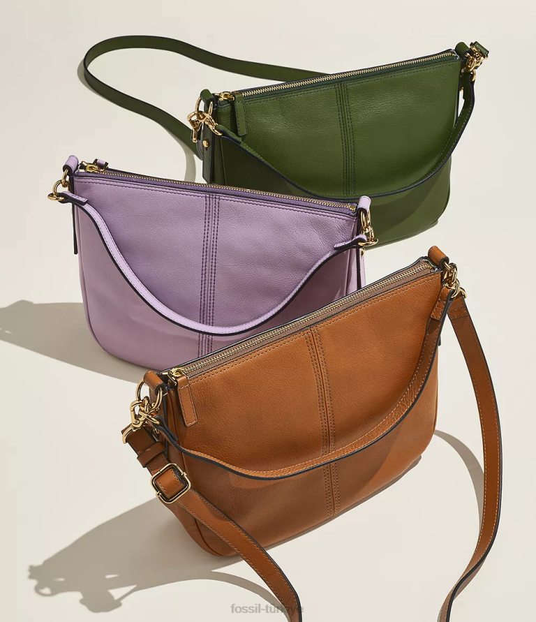 Fossil 6J04288 sele jolie çapraz vücut çanta kadınlar