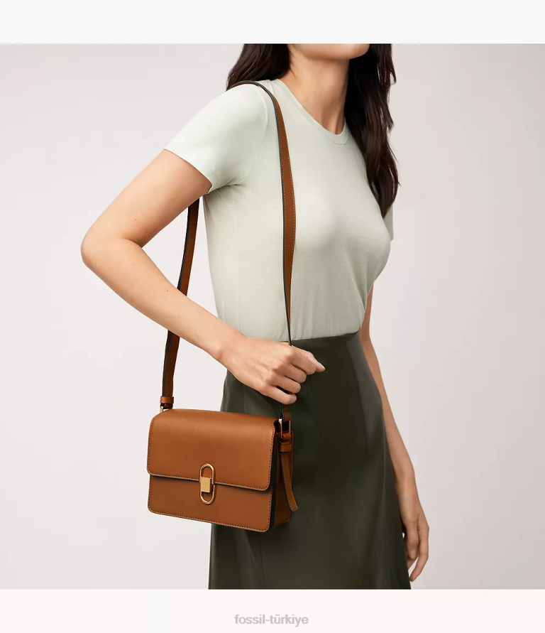 Fossil 6J04293 sele avondale küçük çapraz gövde çanta kadınlar