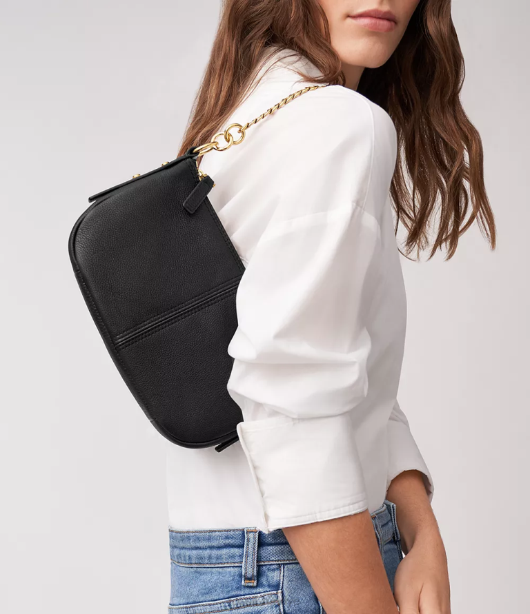 Fossil 6J04296 siyah jolie baget çanta kadınlar