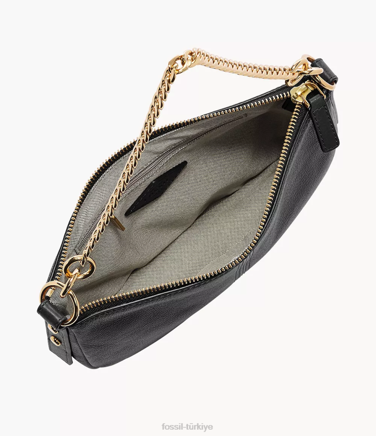 Fossil 6J04296 siyah jolie baget çanta kadınlar