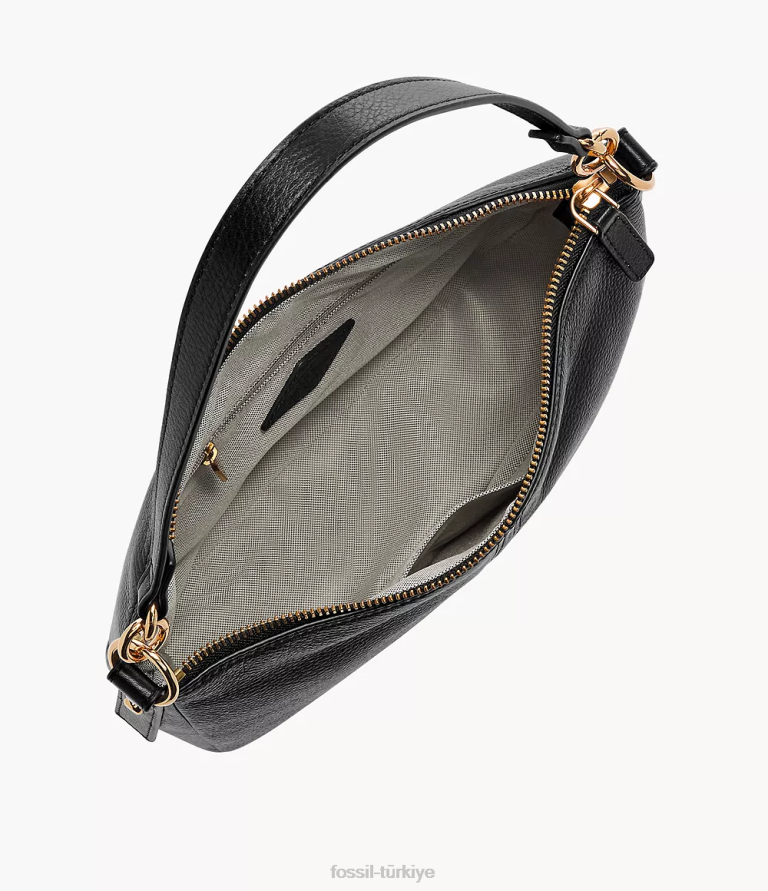 Fossil 6J04299 siyah jolie çapraz vücut çanta kadınlar