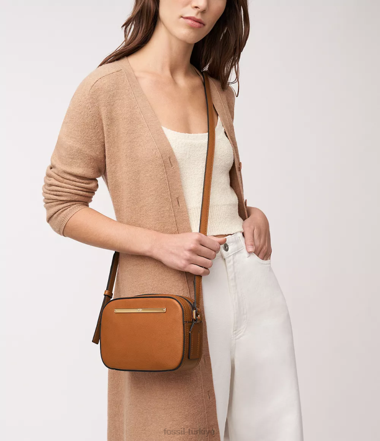 Fossil 6J04301 sele liza kamera çantası çanta kadınlar