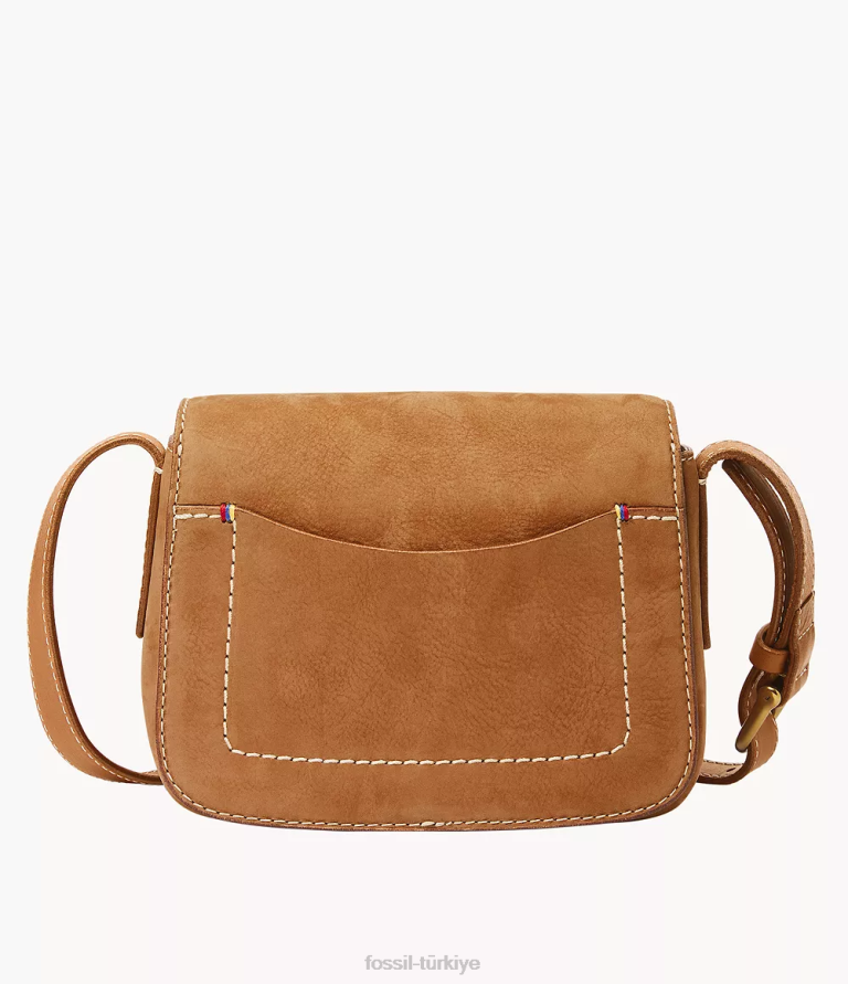 Fossil 6J04317 bronzluk tremont küçük kapaklı çapraz gövde çanta kadınlar