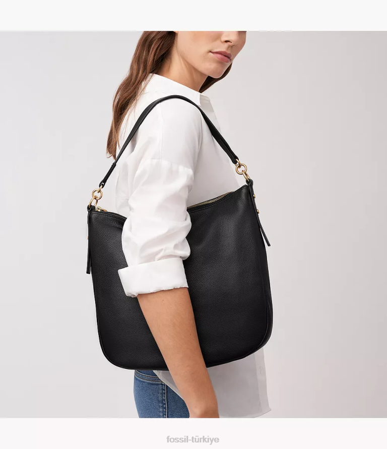 Fossil 6J04322 siyah jolie serseri çanta kadınlar