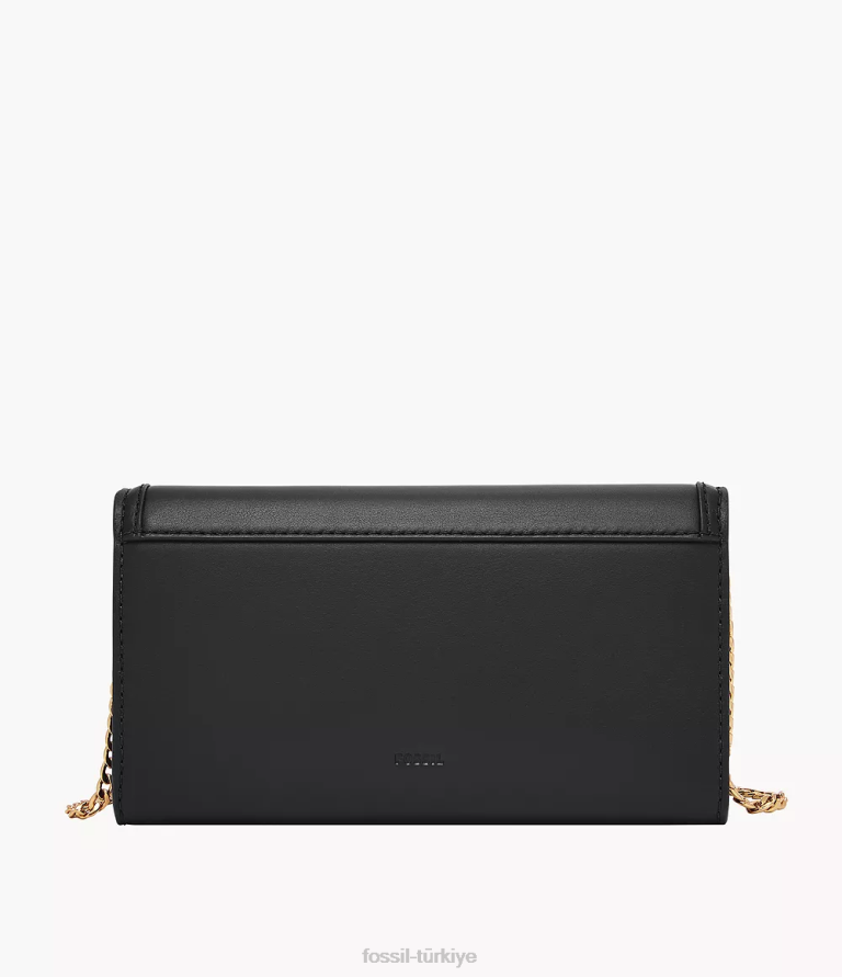 Fossil 6J04323 siyah avondale cüzdan çapraz askılı çanta kadınlar