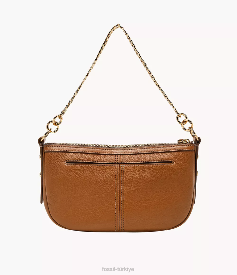 Fossil 6J04326 açık kahverengi jolie baget çanta kadınlar
