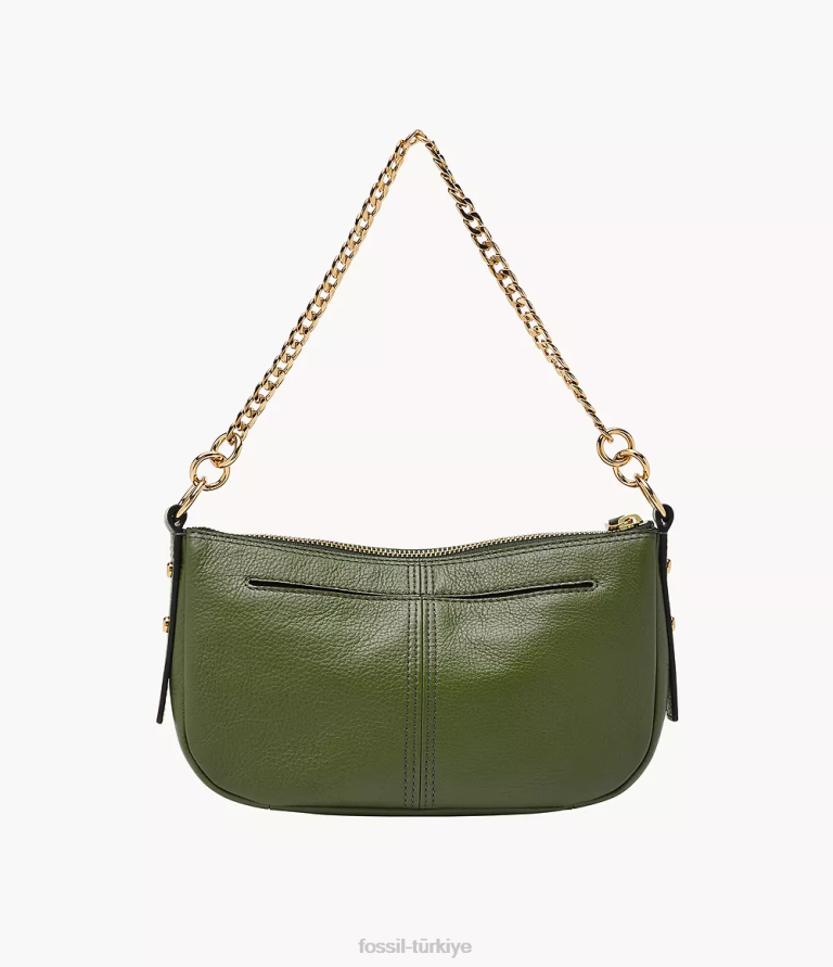 Fossil 6J04346 yeşil jolie baget çanta kadınlar