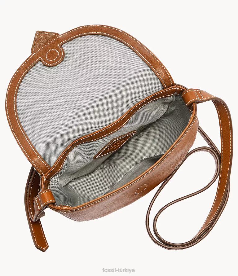Fossil 6J04354 sele harwell küçük kapaklı çapraz gövde çanta kadınlar