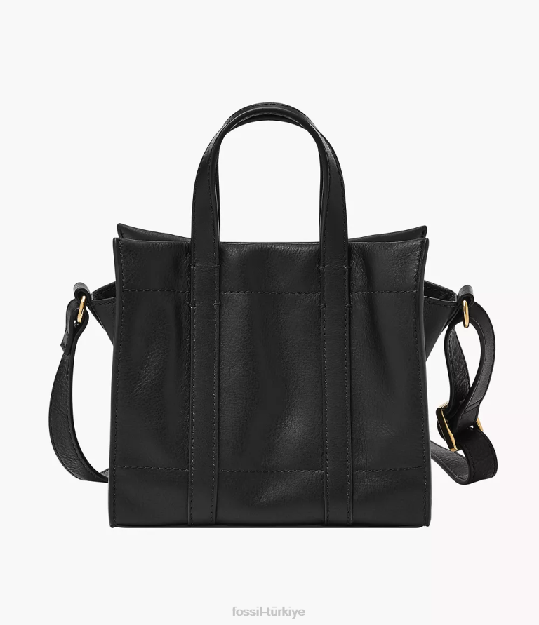 Fossil 6J04357 siyah carmen mini çanta çanta kadınlar