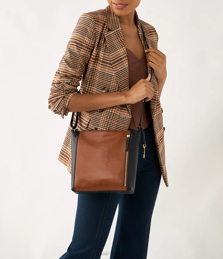 Fossil 6J04412 çok tara çapraz vücut çanta kadınlar