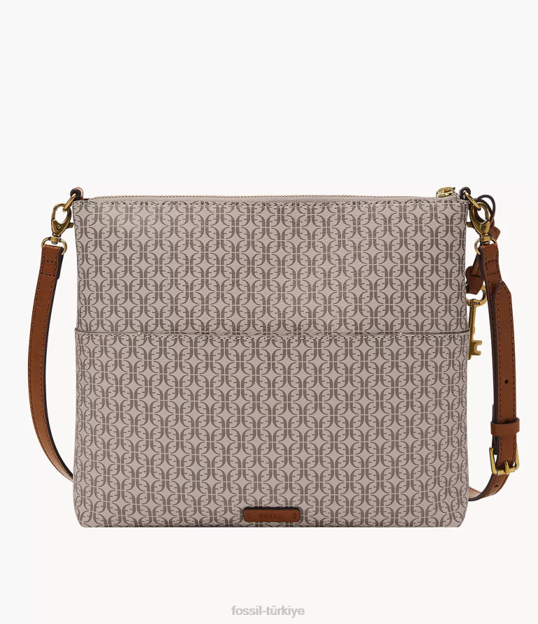 Fossil 6J04417 haki fiona çapraz vücut çanta kadınlar