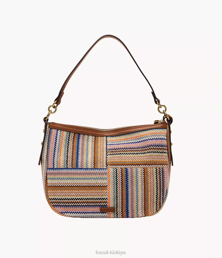 Fossil 6J04420 kahverengi jolie çapraz vücut çanta kadınlar