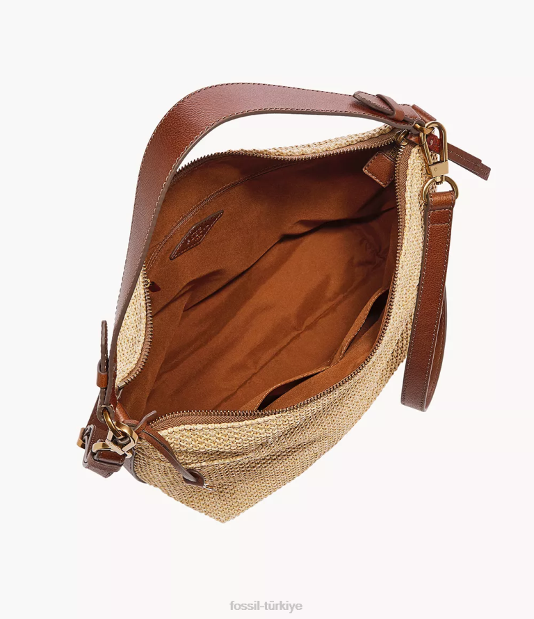 Fossil 6J04428 beyaz julianna büyük serseri çanta kadınlar