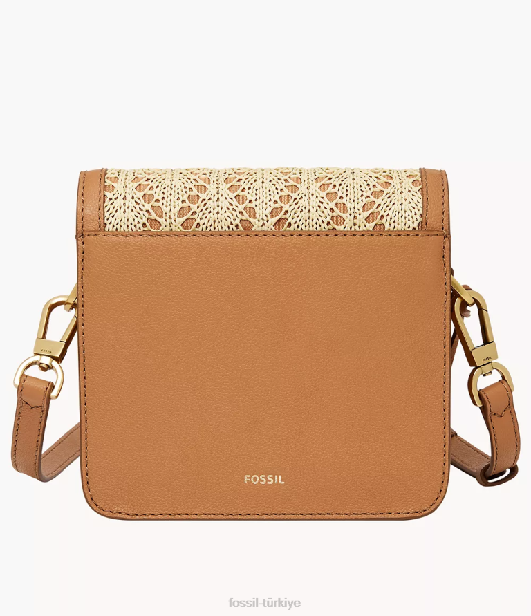 Fossil 6J04437 deve ainsley küçük çapraz vücut çanta kadınlar