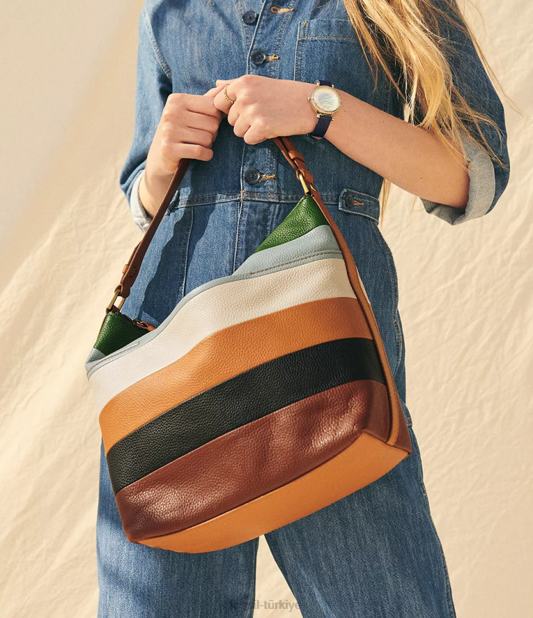 Fossil 6J04452 çok julianna büyük serseri çanta kadınlar