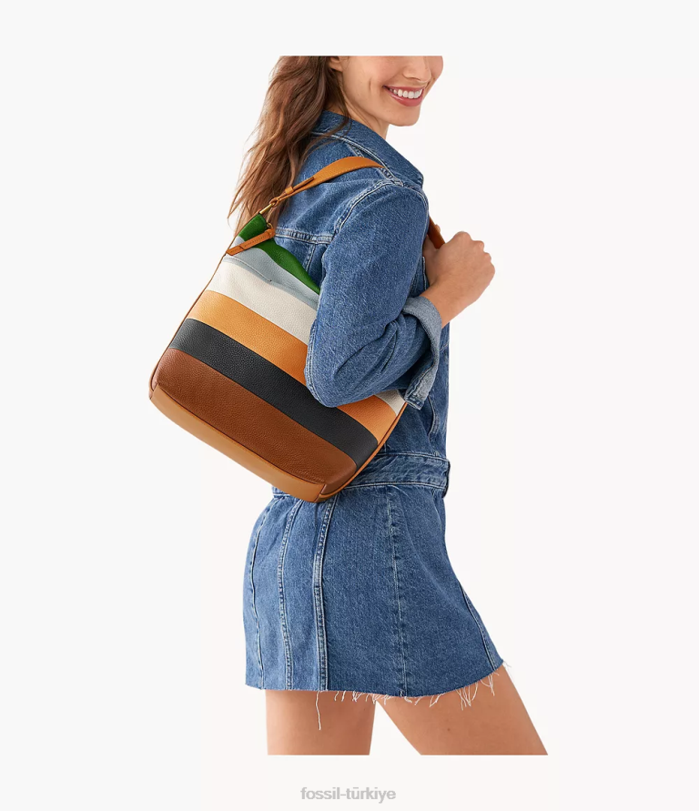 Fossil 6J04452 çok julianna büyük serseri çanta kadınlar
