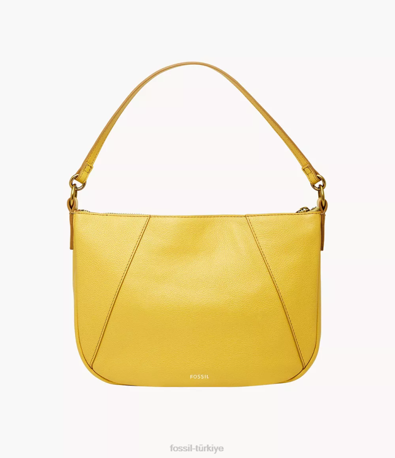 Fossil 6J04457 sarı Skylar çapraz gövdesi çanta kadınlar