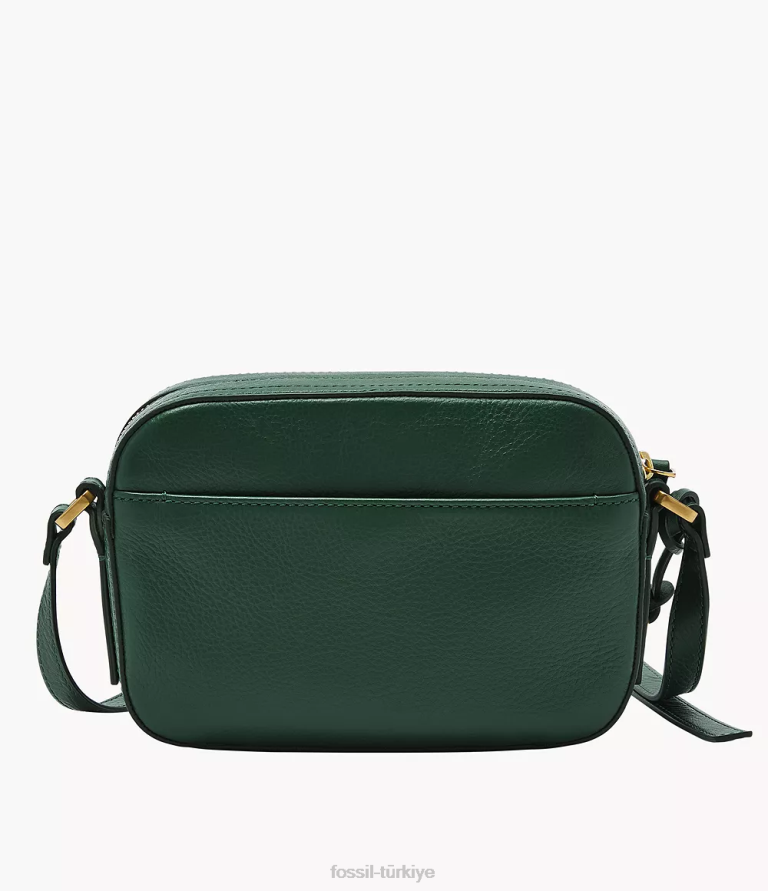 Fossil 6J04462 yeşil liza kamera çantası çanta kadınlar