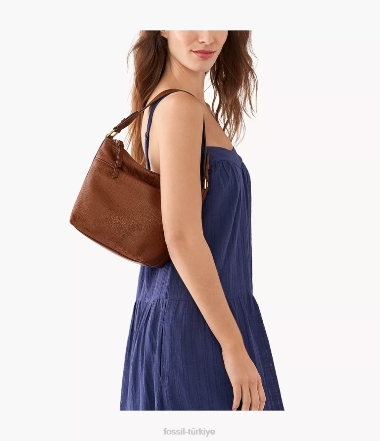 Fossil 6J04465 kahverengi julianna serseri çanta kadınlar