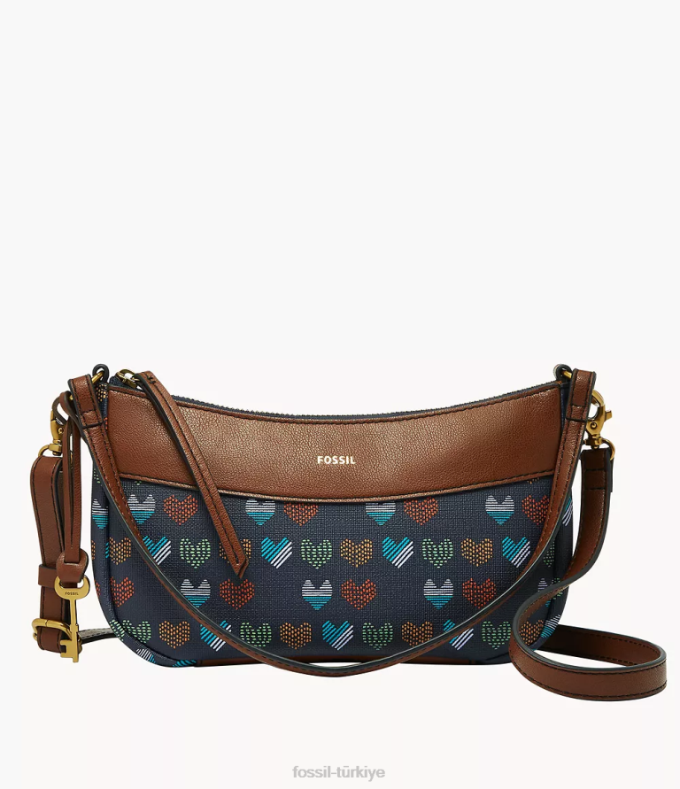Fossil 6J04480 Donanma Skylar baget çanta kadınlar