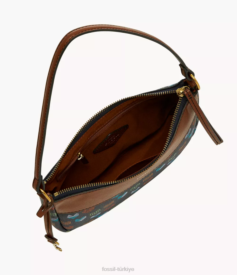 Fossil 6J04480 Donanma Skylar baget çanta kadınlar