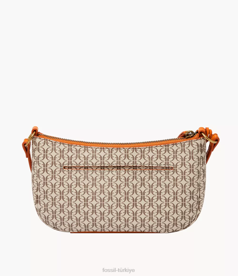 Fossil 6J04508 turuncu Skylar baget çanta kadınlar