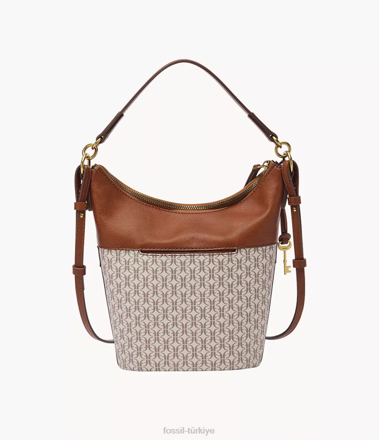 Fossil 6J04517 haki Talulla küçük serseri çanta kadınlar