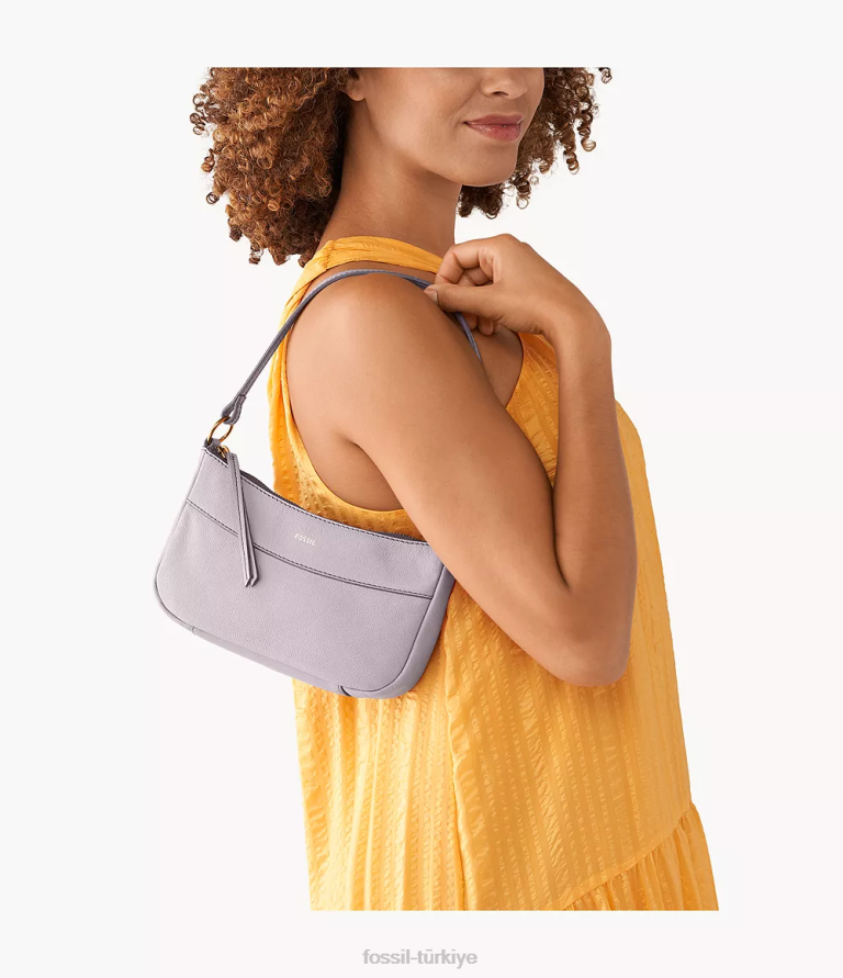 Fossil 6J04527 mor Skylar baget çanta kadınlar