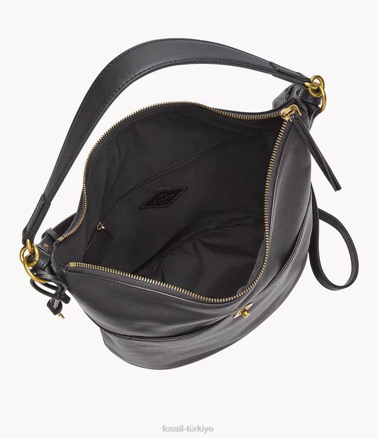 Fossil 6J04533 siyah Talulla serseri çanta kadınlar