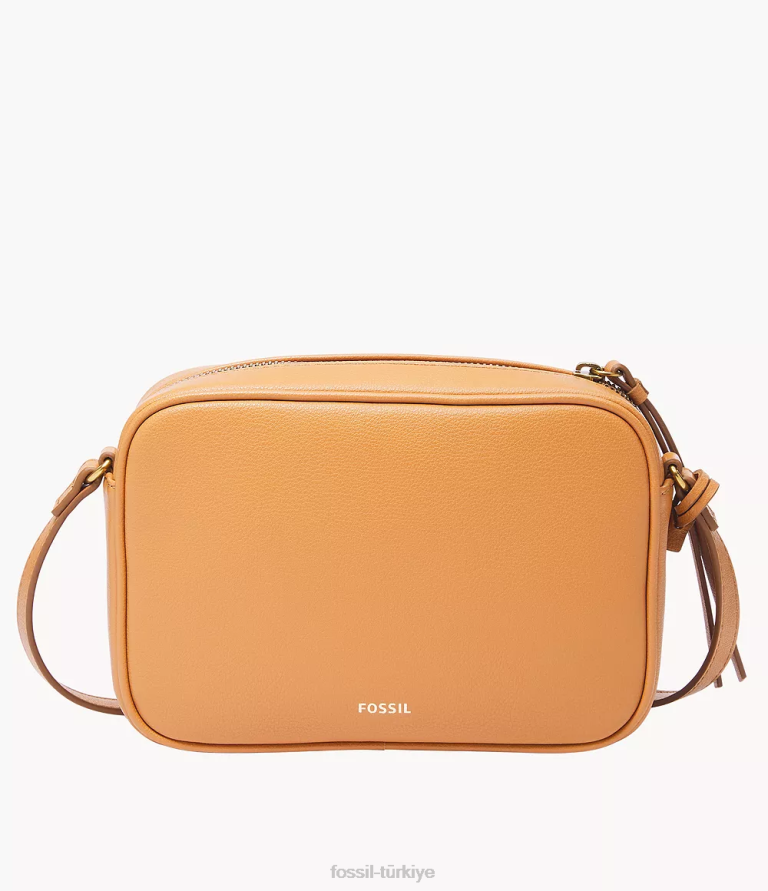 Fossil 6J04543 çok Brennon kamera çantası çanta kadınlar